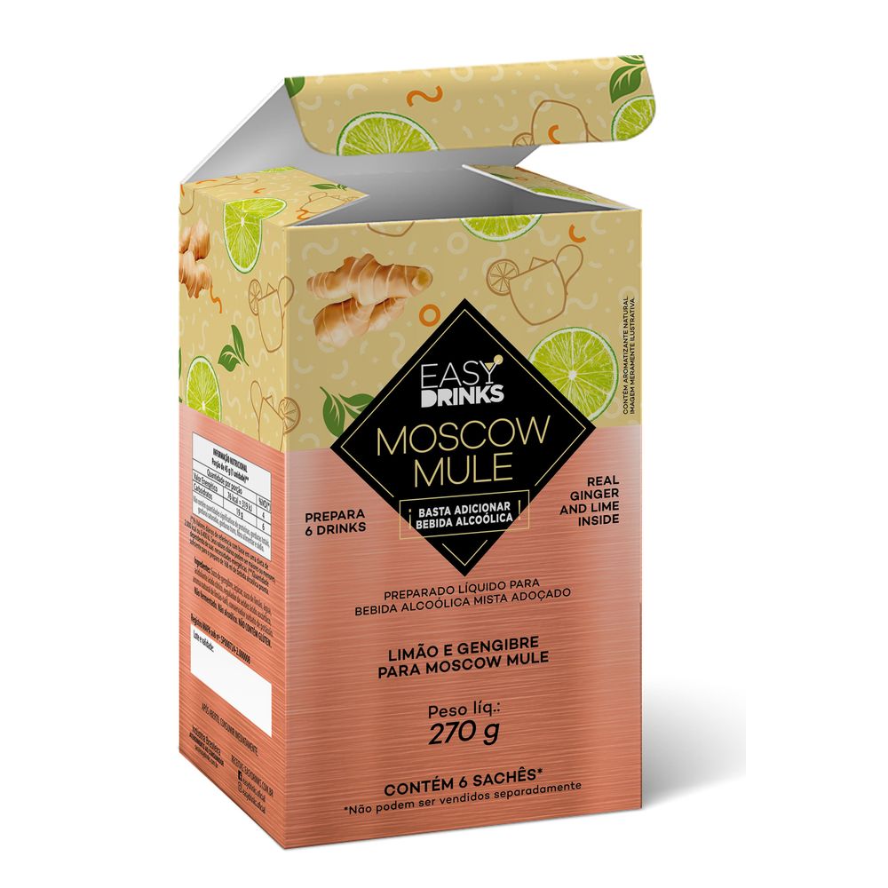 Pré Mix Moscow Mule Easy Drinks lojablow