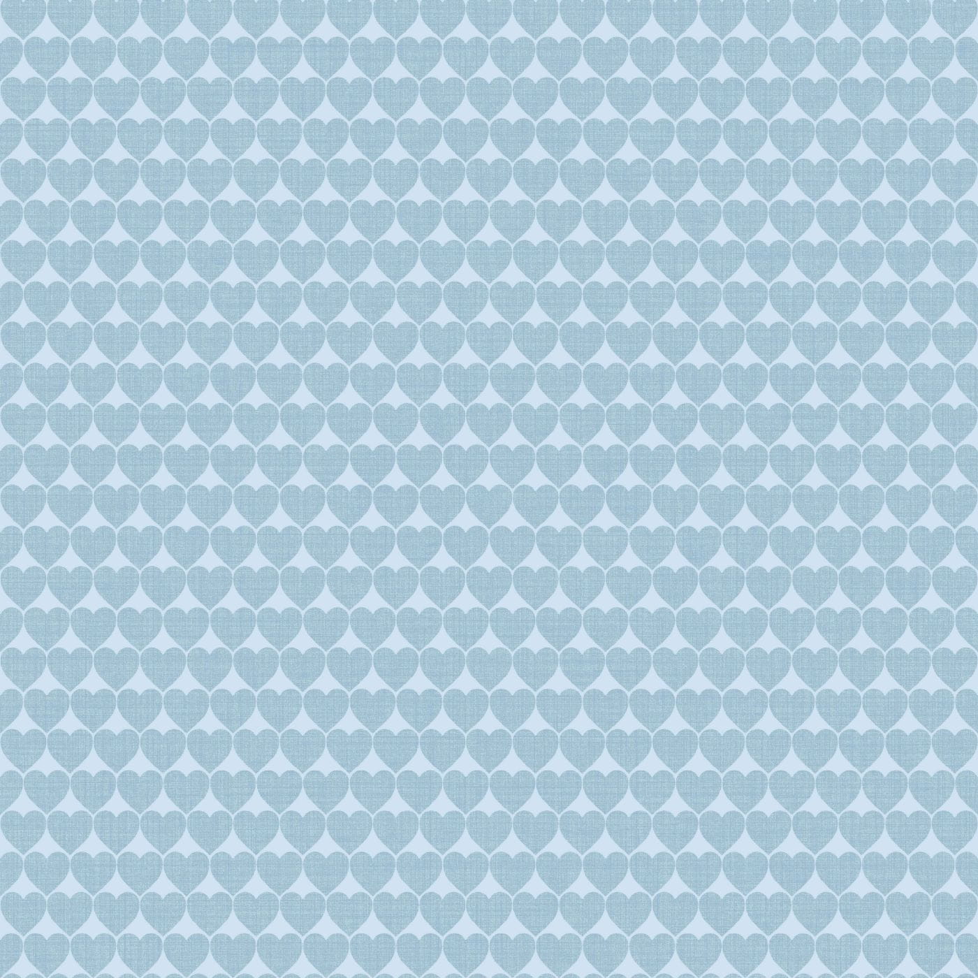 Papel de Parede Xadrez Azul - Rolo: 10m