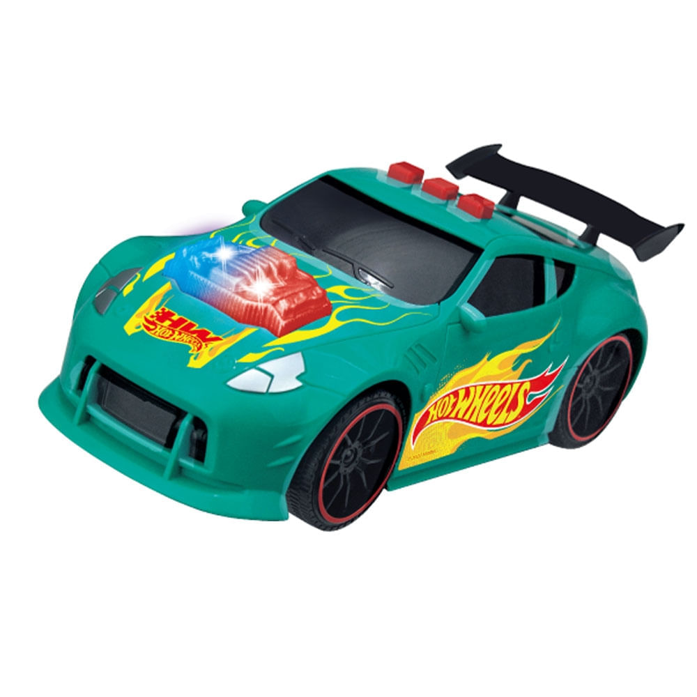 Carrinho De Corrida Hot Wheels Esportivo Touch Sons E Luzes